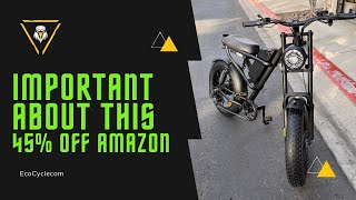 Important About the Ridingtimes 1500W Ebike Review