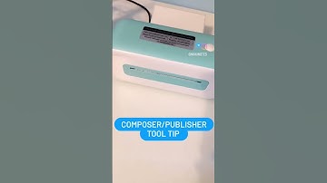 Composer/Publisher Tool Tip: Thermal Printer for shipping labels and stickers! #composer #publisher