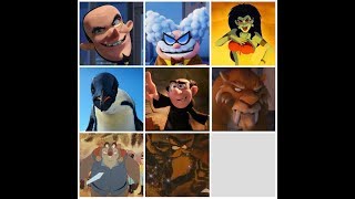 Defeats of my favorite animated non Disney villains part 2