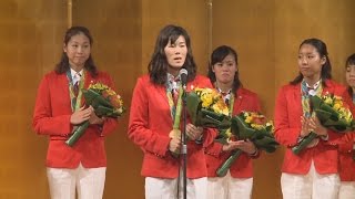 金藤「流れつなげられた」　水泳の五輪・パラ報告会