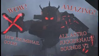 All Astro Juggernaut Sounds St 77 And Season 25 Remake