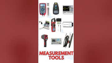 collection of important electrical and electronic measurement tools