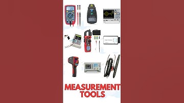 collection of important electrical and electronic measurement tools