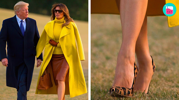 Melania Trump’s Most Iconic First Lady Looks | @RumourJuice