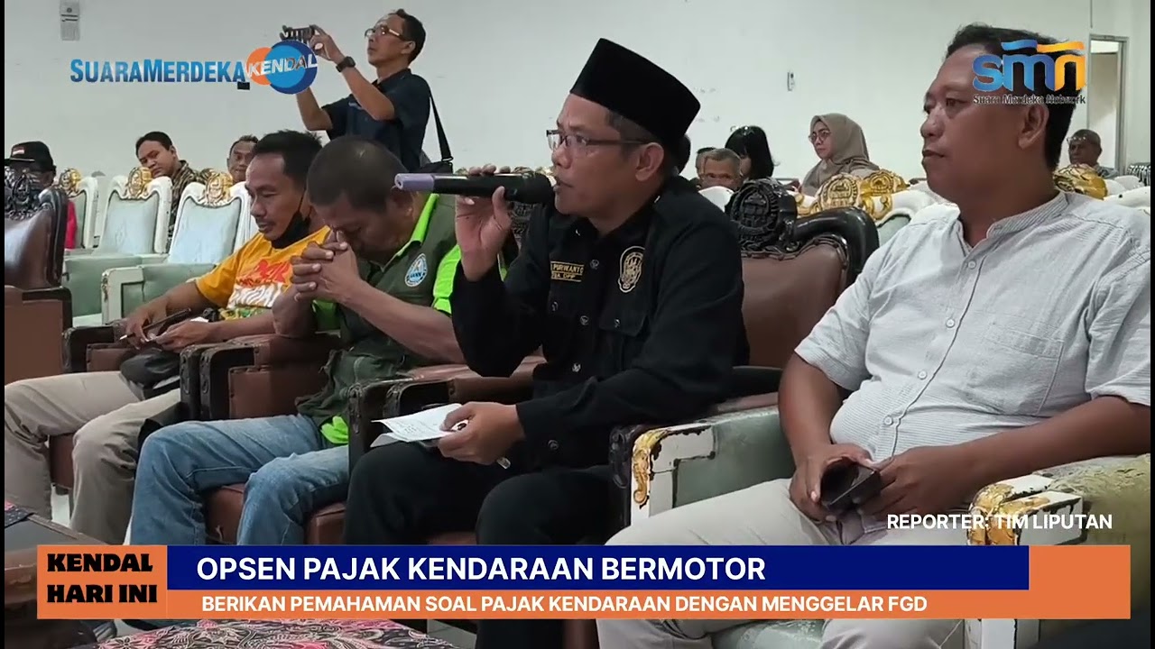 Opsen Pajak Kendaraan Bermotor, Berikan Pemahaman Soal Pajak Kendaraan Menggelar FDG
