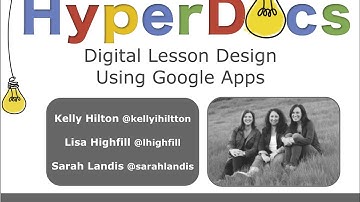HyperDocs: Digital Lesson Design Using Google Apps
