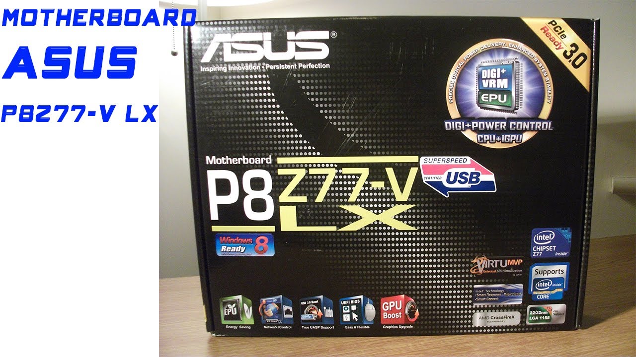 Mainboardbundle Asus P8Z77-V LX / I5-3450 3.1GHz / 16GB / Kühler