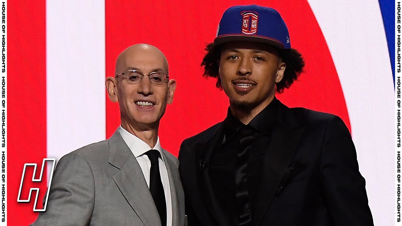 Detroit Pistons Select Cade Cunningham With The First Pick In The ...