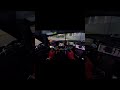 Quand le pilote derrière se loupe complètement au freinage ! 😱 #simracing #assettocorsa #fanatec