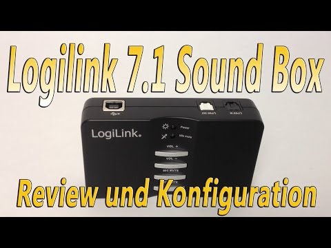 LogiLink Dolby 7.1 Sound Box UA0099 Review und Konfigurationshilfe