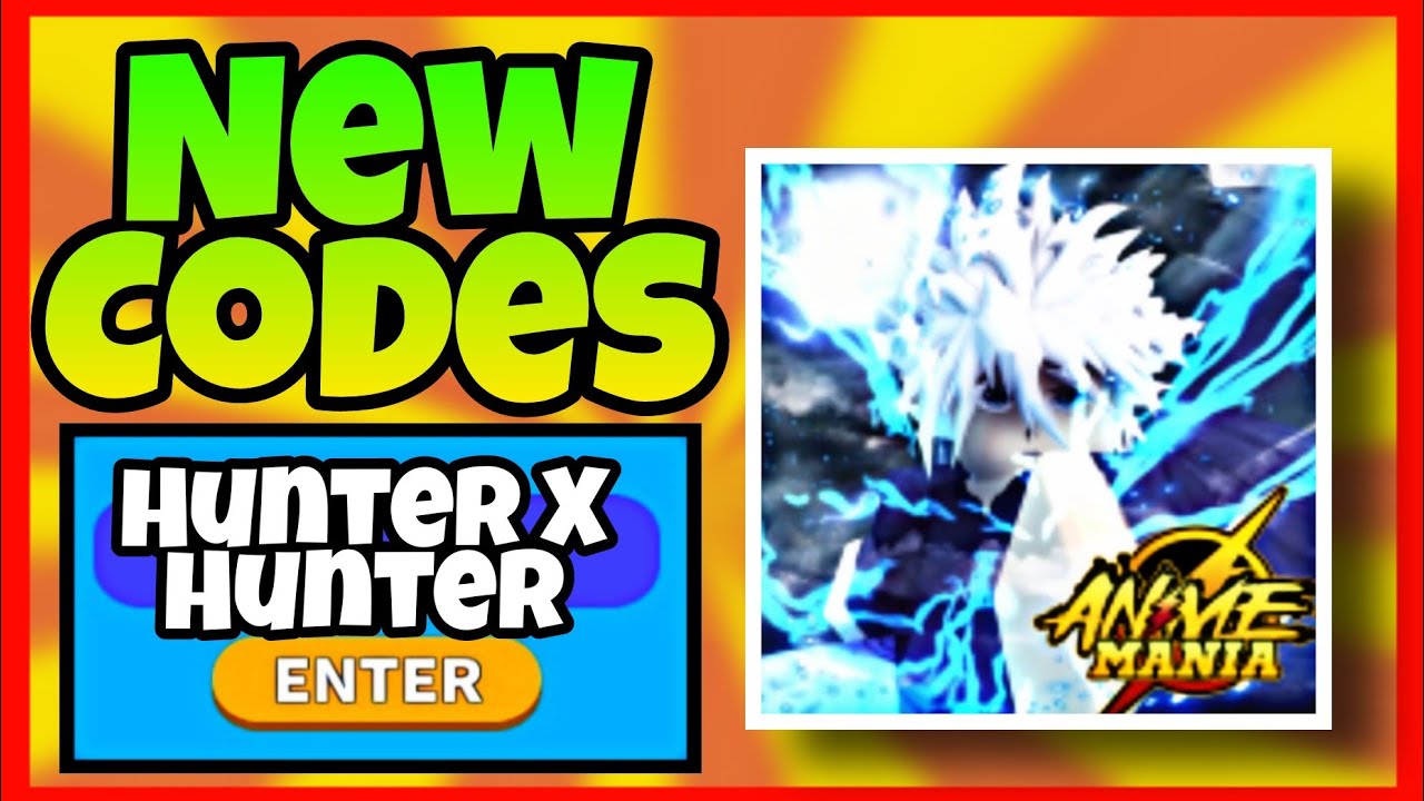 ALL NEW *HUNTER X HUNTER* UPDATE CODES! Anime Mania Roblox 