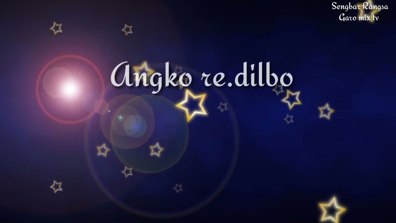 Angko dilangbo oh Gitel Jisu II Lyrics video II Garo Gospel song