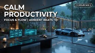Calm Productivity Music | Ambient Deep Focus For Flow State And Ultimate Office Concentration