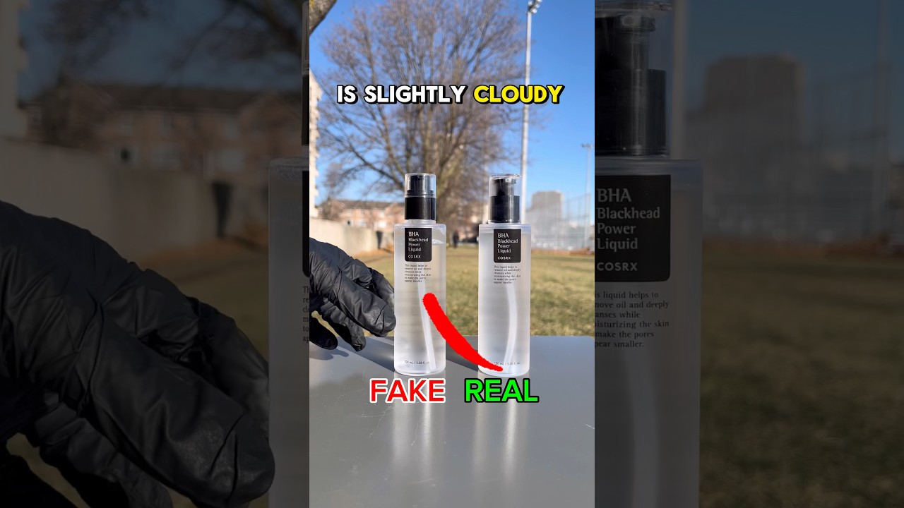 Cosrx Blackhead Power Liquid — настоящая или поддельная жидкость 