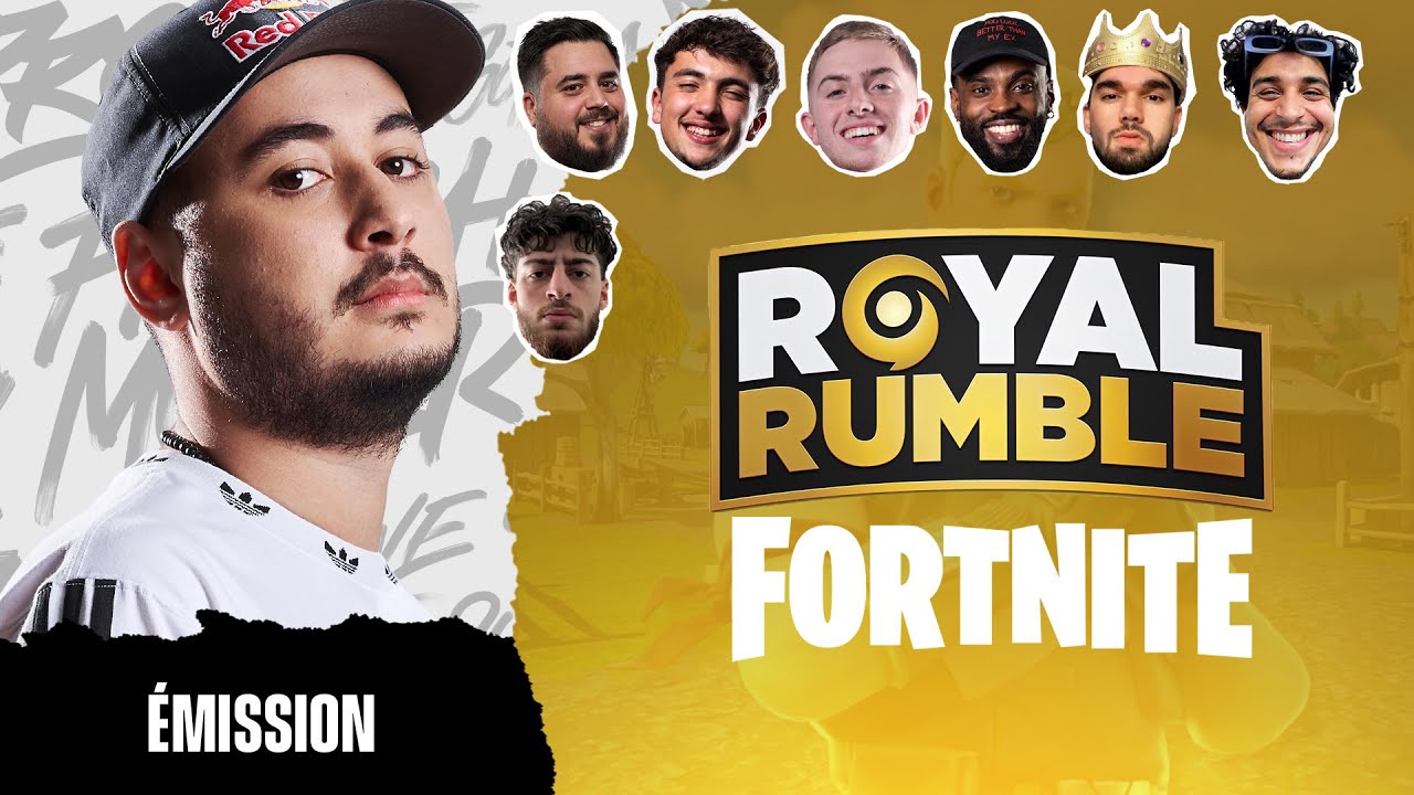 ROYAL RUMBLE AVEC LES COPAINS SUR FORTNITE OG - Live Complet GOTAGA
