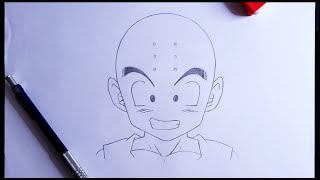 COMO DESENHAR O KURIRIN - DRAGON BALL