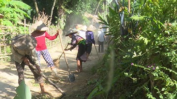 Tân Phúc Ra quân dọn vệ sinh môi trường chào mừng Đại hội Đảng bộ huyện  lần thứ  XXIII