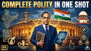 🇮🇳 Indian Polity Complete Revision 2026 | Indian Constitution MCQ | SSC CGL, CHSL, Railway, UPSC