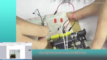 Rotary Encoder controlling LEDs