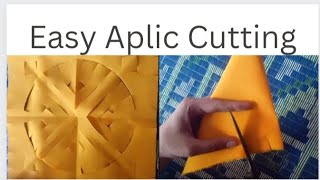 Easy Aplic Cutting Aplic Rilli Cutting Aplic Work Sindhi Aplic Work Designs