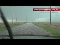 Slow Motion Severe Hail Falling - Tatum, New Mexico - 4 May, 2019