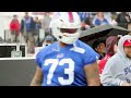 Sights & Sounds: A rainy first day of Bills Training Camp at St. John Fisher University