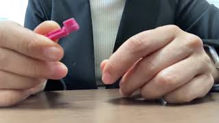 ニプロランセット使用方法　指先から採血