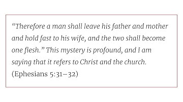 Solid Joys (October 21): The Mystery of Marriage // Devotional by John Piper