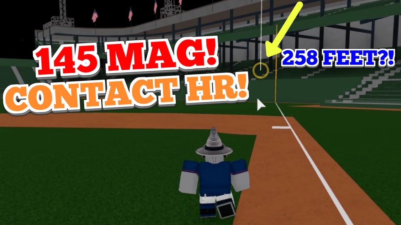 145 Mag Home Run (New HCBB Record) | Roblox - YouTube