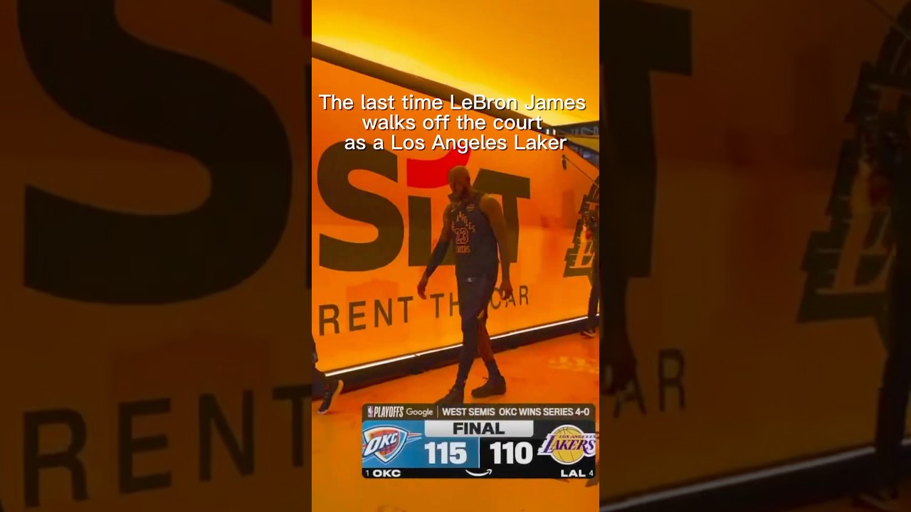 LeBron’s LAST Walk as a Los Angeles Laker
