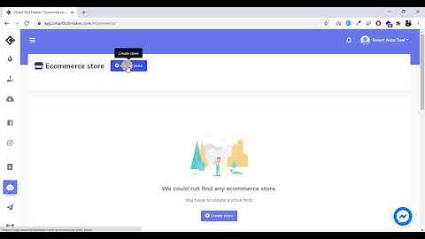 How to create an e-commerce store in Facebook messenger by Smart Bot Maker? Part-1