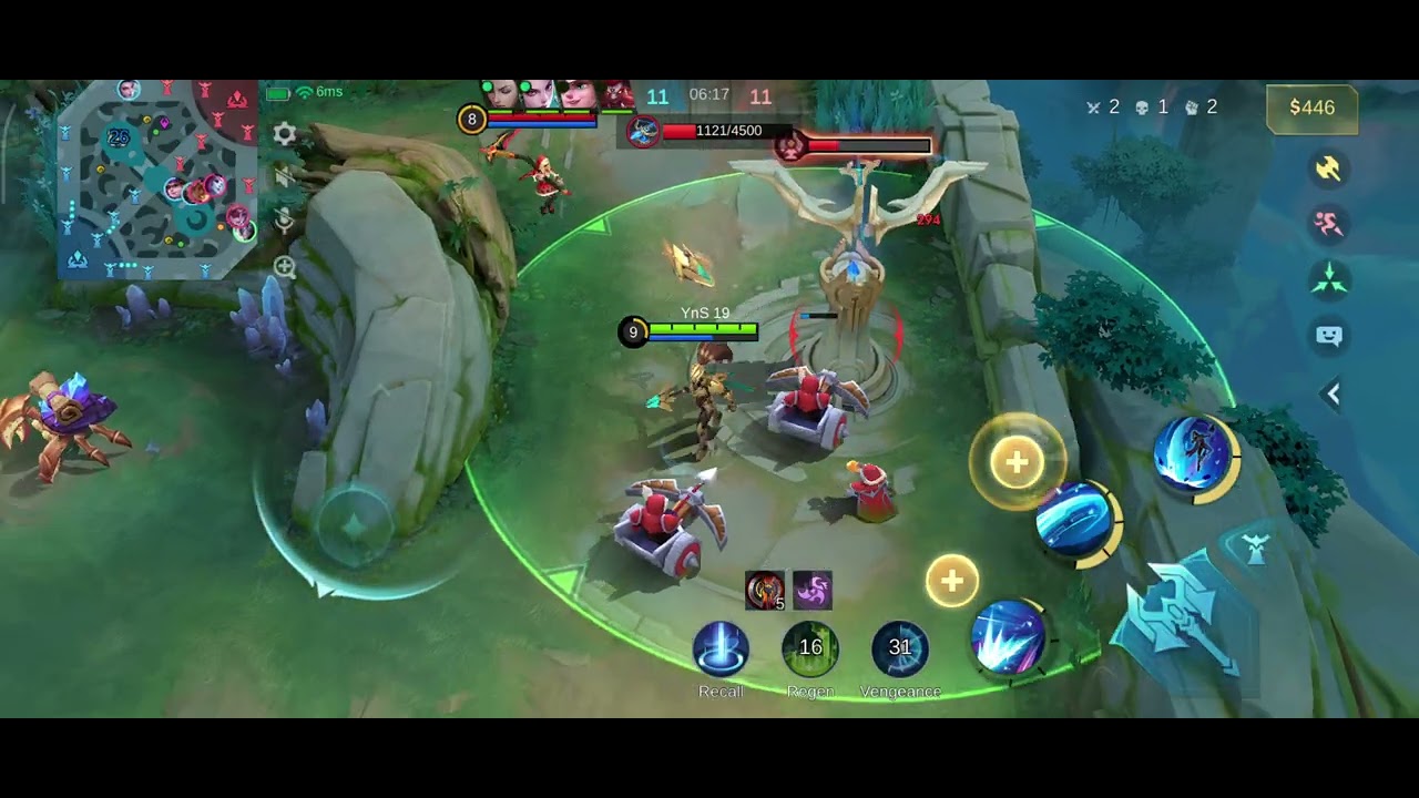 Alpha Gw Triple Kill di Mythic