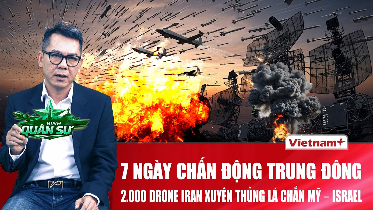 2.000 UAV Iran tràn bầu trời, lá chắn Mỹ – Israel chịu được bao lâu?