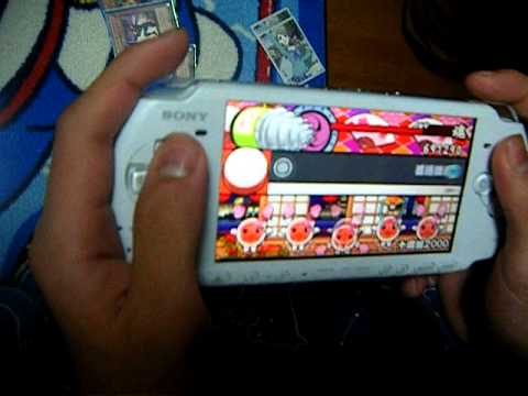 PSPの太鼓の達人　十露盤2000　見ないでプレイ
