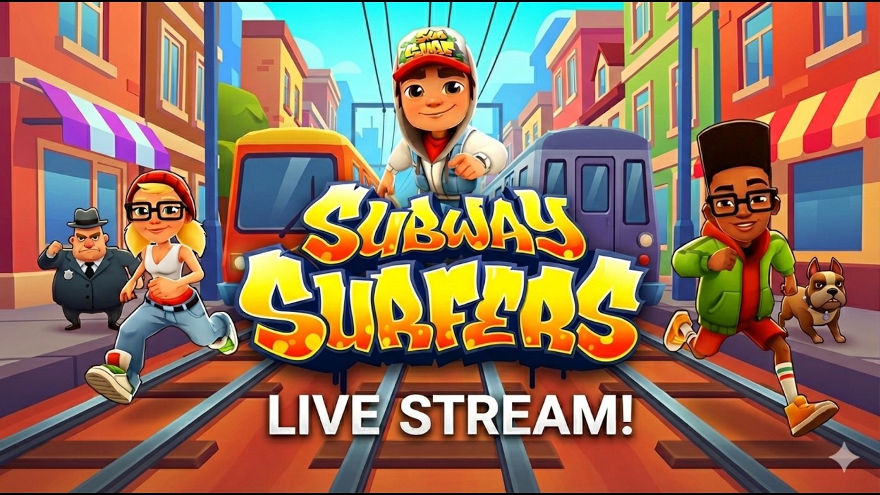AnnVerse Is Live 🔥 Subway Surfers High Score Grind! #AnnVerseIsLive #SubwaySurfers #LiveStream