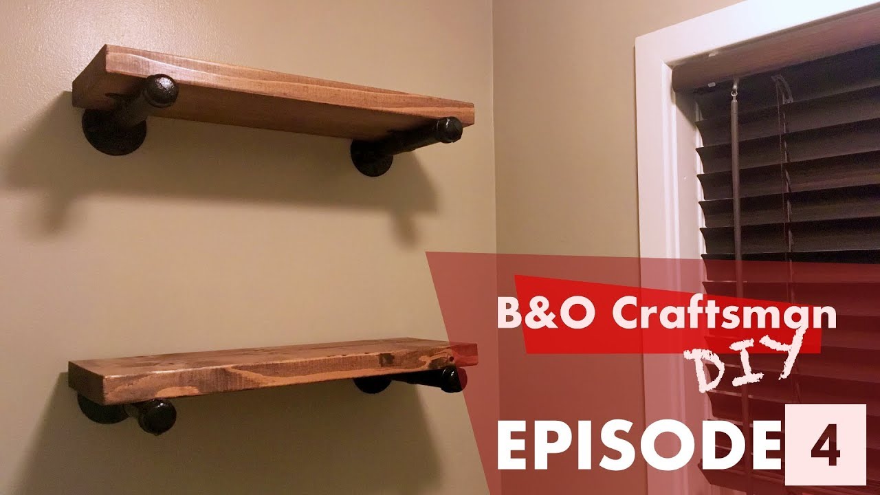 How to Make a Industrial Pipe Shelf : S1 E4 How to Make a Industrial Pipe Shelf : S1 E4