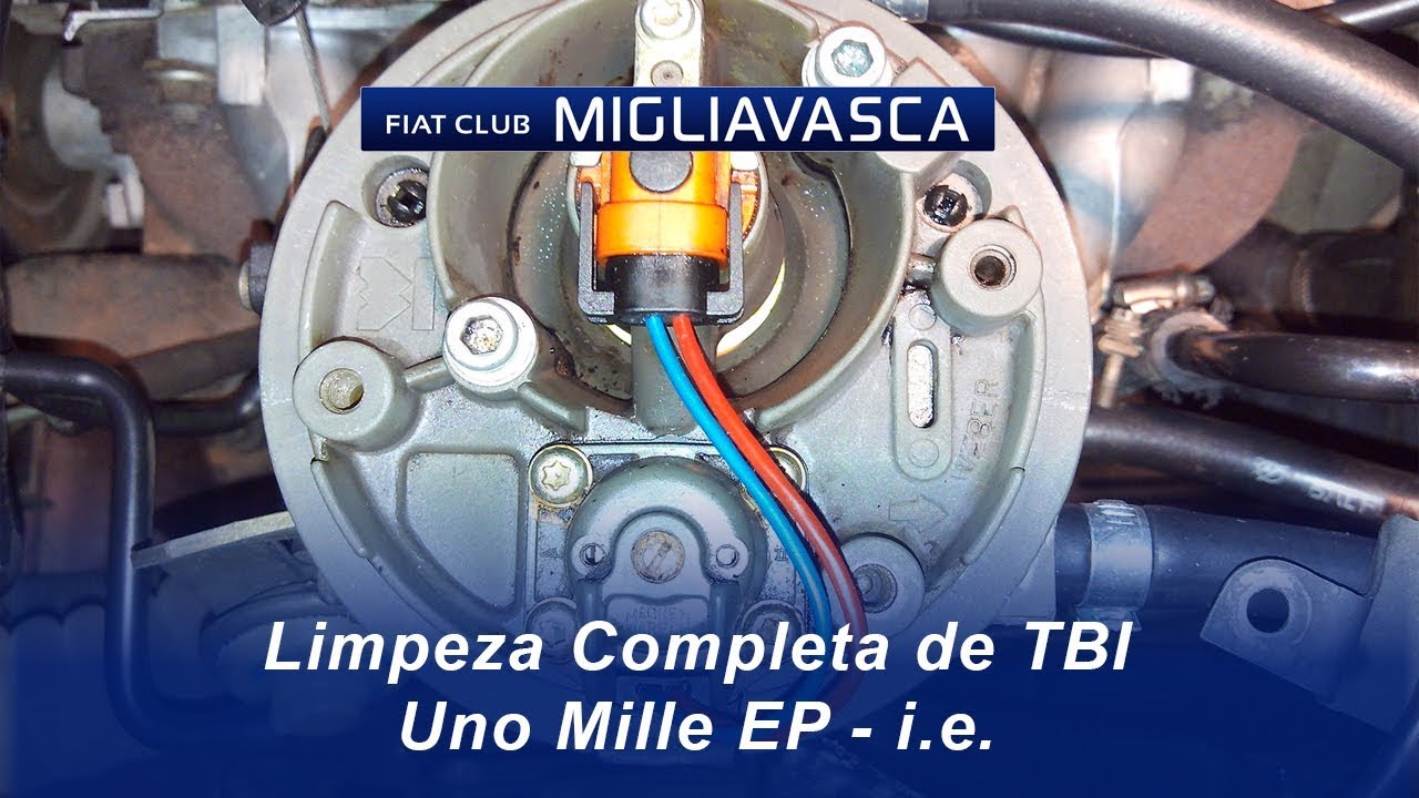 Limpeza Completa de TBI - Fiat Uno Mille EP - i.e.
