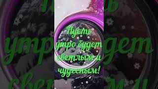 С добрым утром! Хорошего дня!🌝 Музыкальная открытка#shorts
