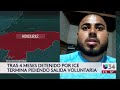 “Muy triste”: habla Brayan Martínez, hondureño detenido por ICE que pidió salida voluntaria de EEUU