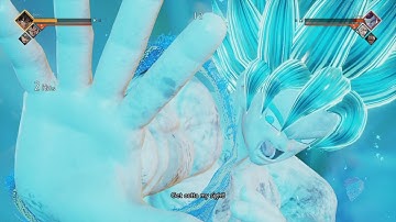 JUMP Force - Super Saiyan Blue Goku Full Awakening Open Beta Gameplay 1080p 60 FPS