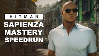 Sapienza Mastery Level 20 in 18 Minutes - HITMAN World of Assassination