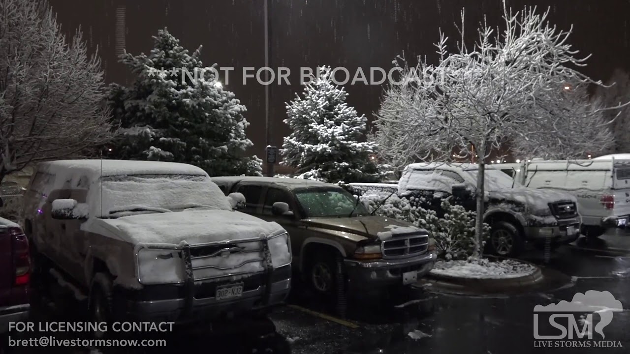 11012017 Billings, MT Heavy Snow Hazardous Driving YouTube