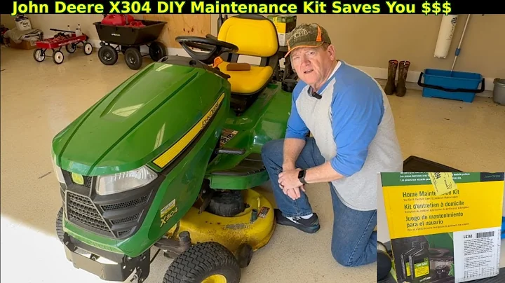 John Deere X304 DIY Maintenance Kit saves you money on routine maintenance!