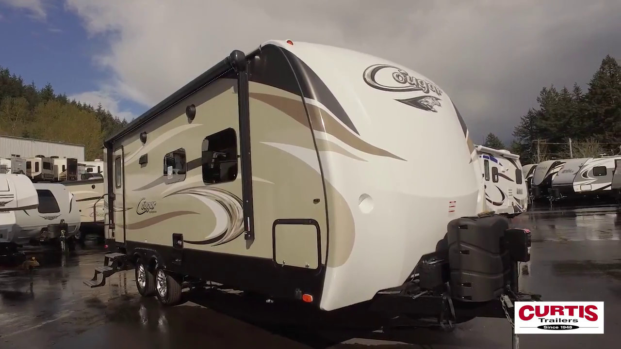 Cougar Travel Trailers >> 2018 Keystone Cougar Half Ton 24RBSWE - YouTube Cougar Travel Trailers >> 2018 Keystone Cougar Half Ton 24RBSWE - YouTube