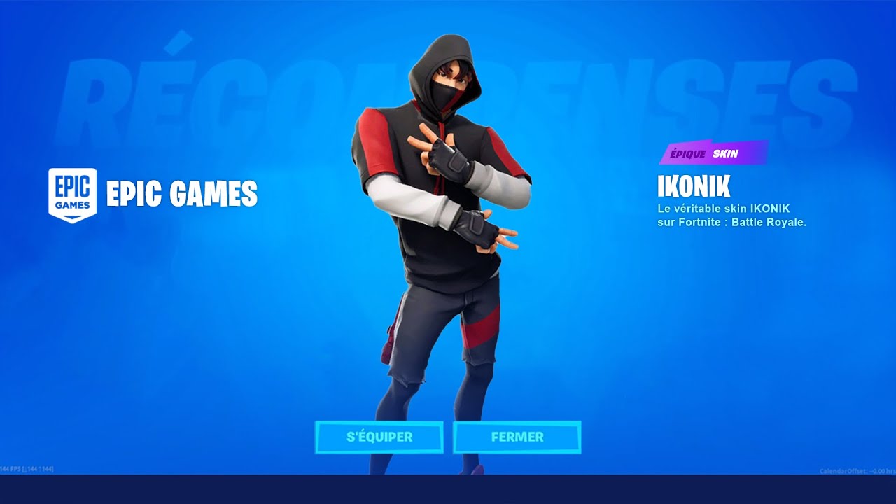 Comment Faire Pour Avoir Le Skin Ikonik