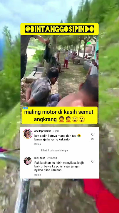 pencuri motor ini dihukum pk semut merah#pencurimotor #youtube #trending #short #fyp beranda