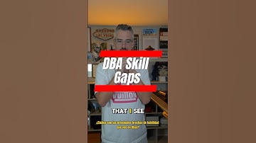 DBA Skill Gaps