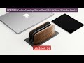 HPERGO Vertical Laptop Stand Dual Slot Walnut Wooden Laptop Holder... — Best Deal 2026 | Shop Now!