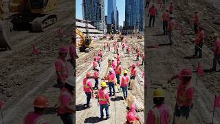 Pink Workers Build a Real Madrid–Style Stadium 😳🏟️