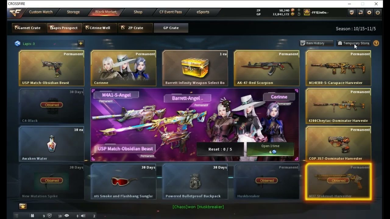 crossfire west M4A1 And Barrett Angel or Demon